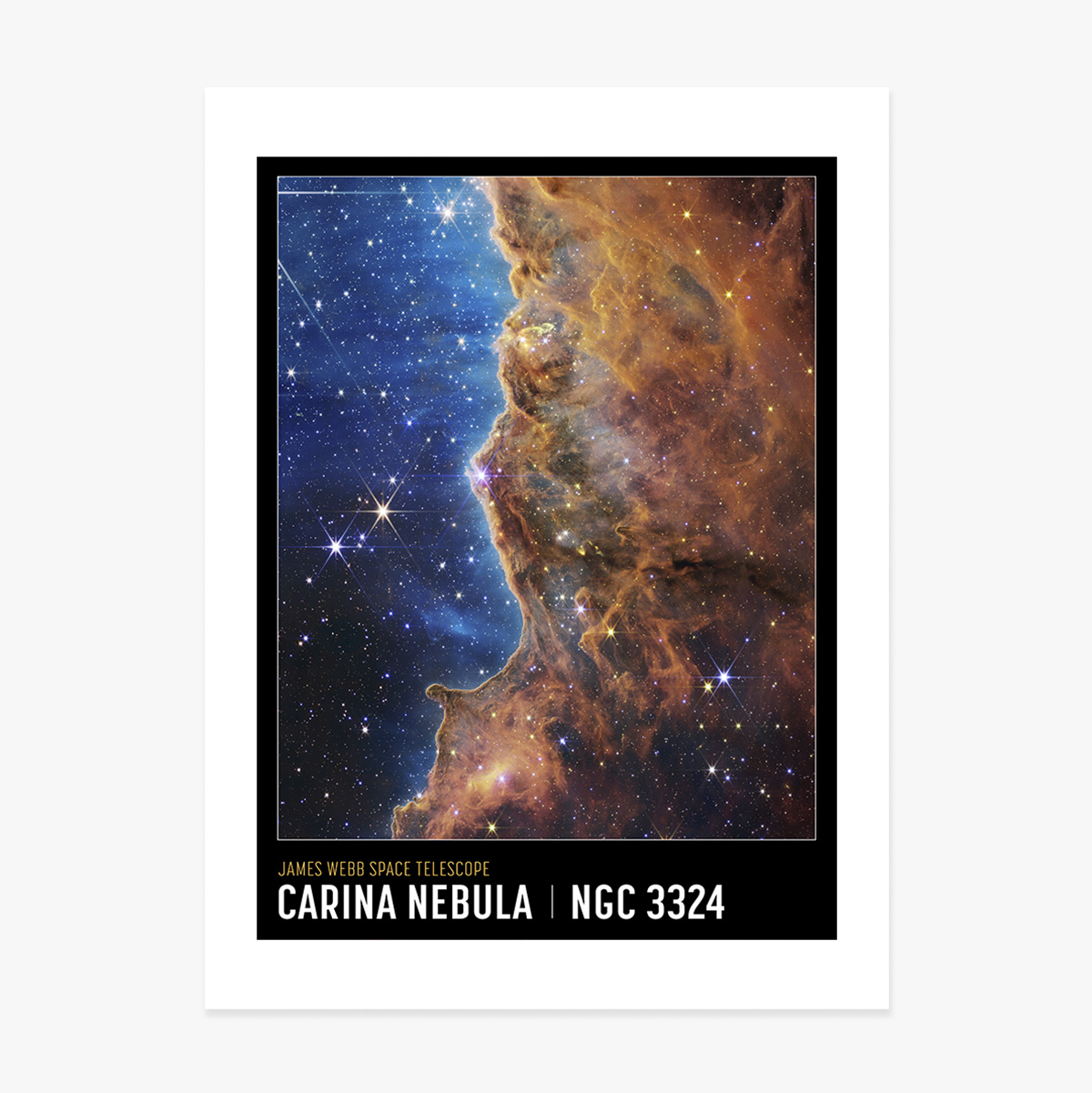 Plakát mlhoviny Carina