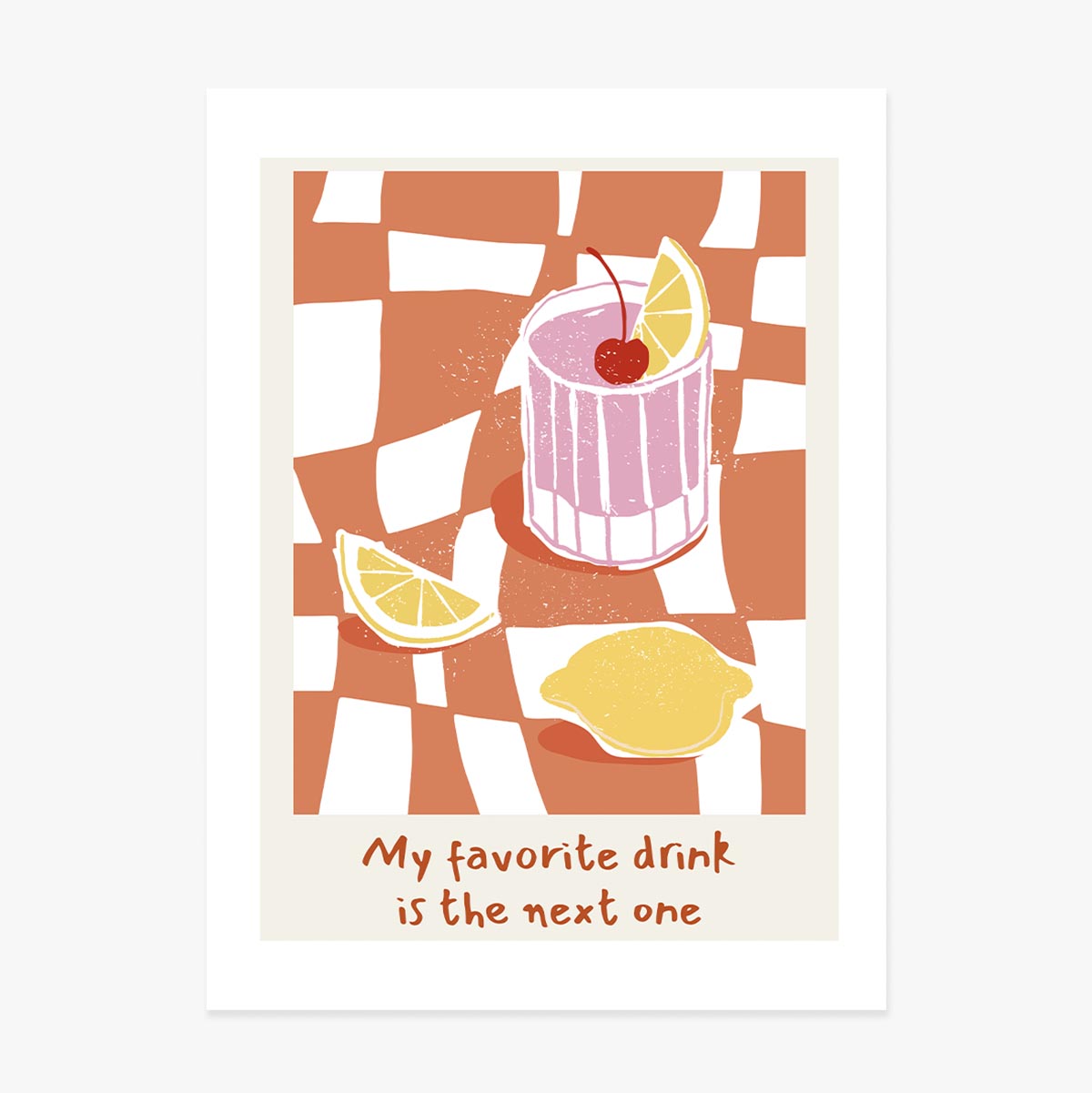 Plakát „Oblíbený nápoj“