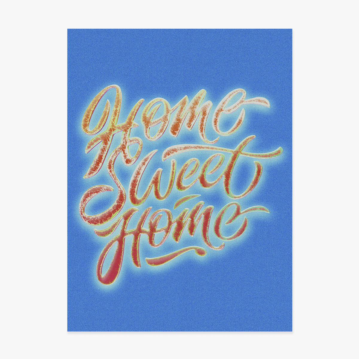 Plakát „Home sweet home“