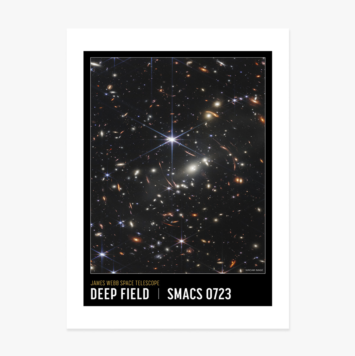 Plakát „Vzdálené galaxie“