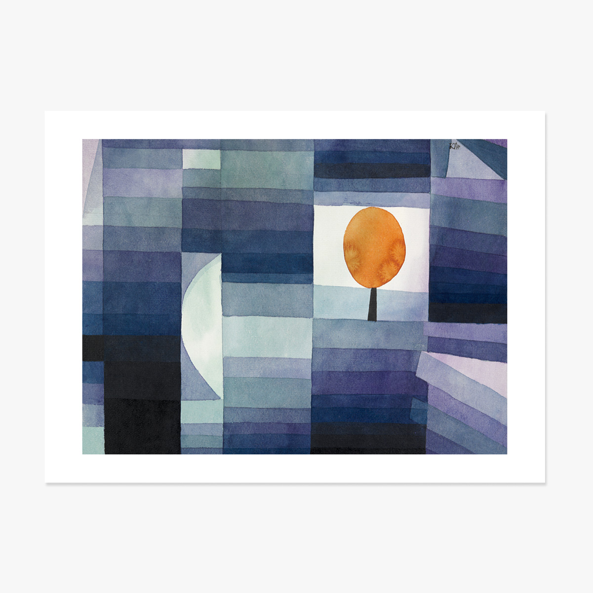 Plakát na šířku – Paul Klee – Posel jara 1922