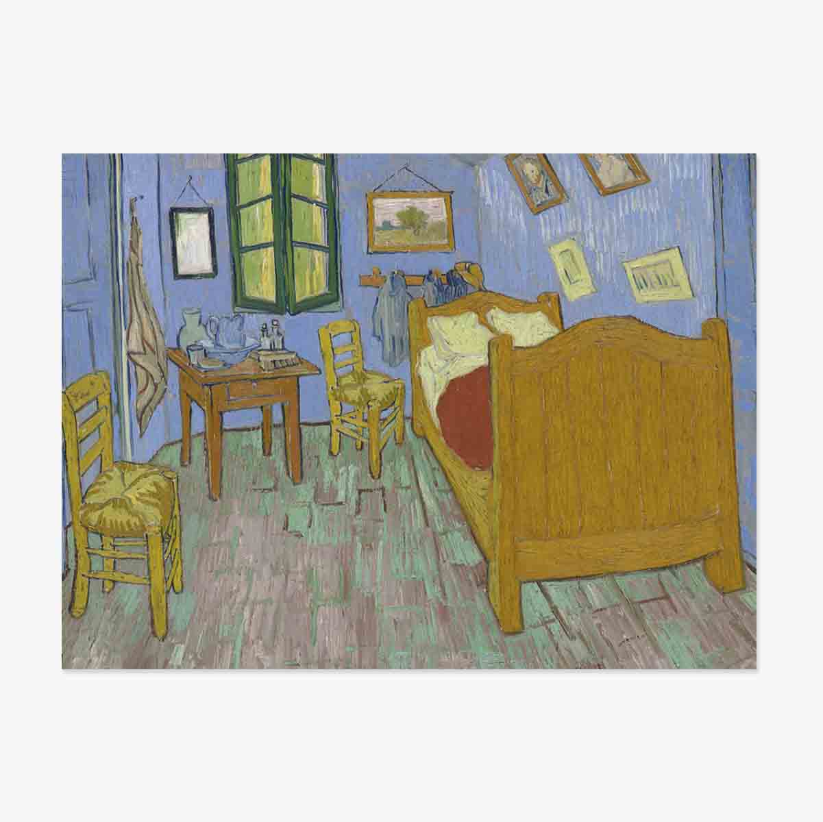 Plakát na šířku – Vincent van Gogh – Ložnice, 1889