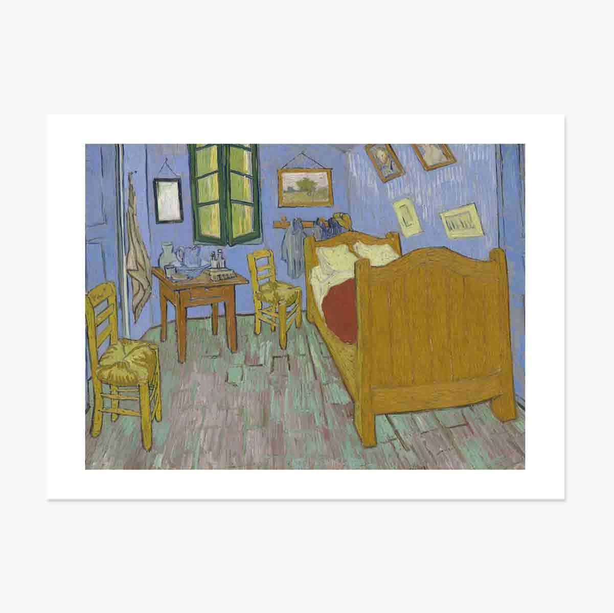 Plakát na šířku – Vincent van Gogh – Ložnice, 1889