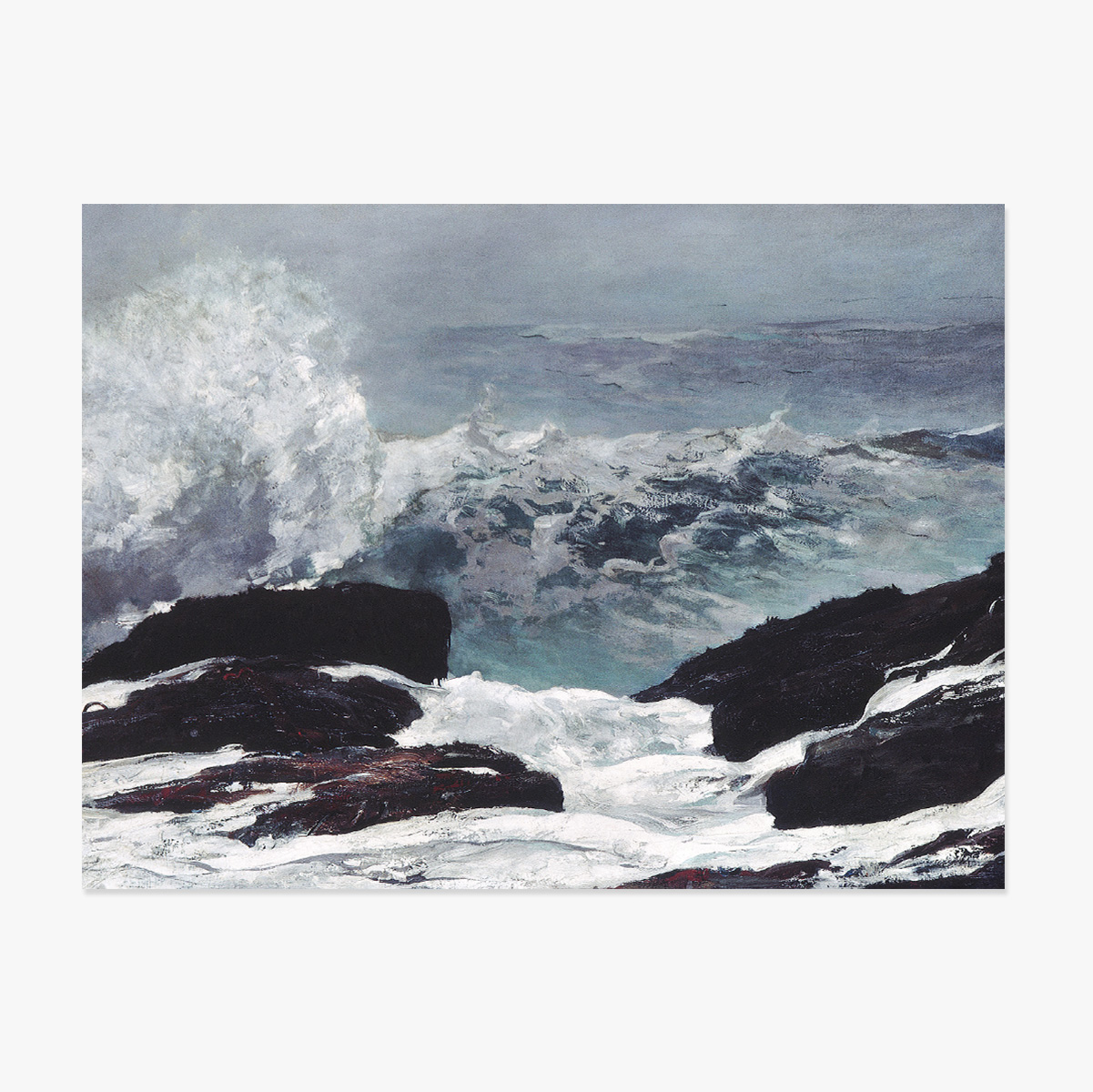 Plakát na šířku – Winslow Homer – Northeaster 1895