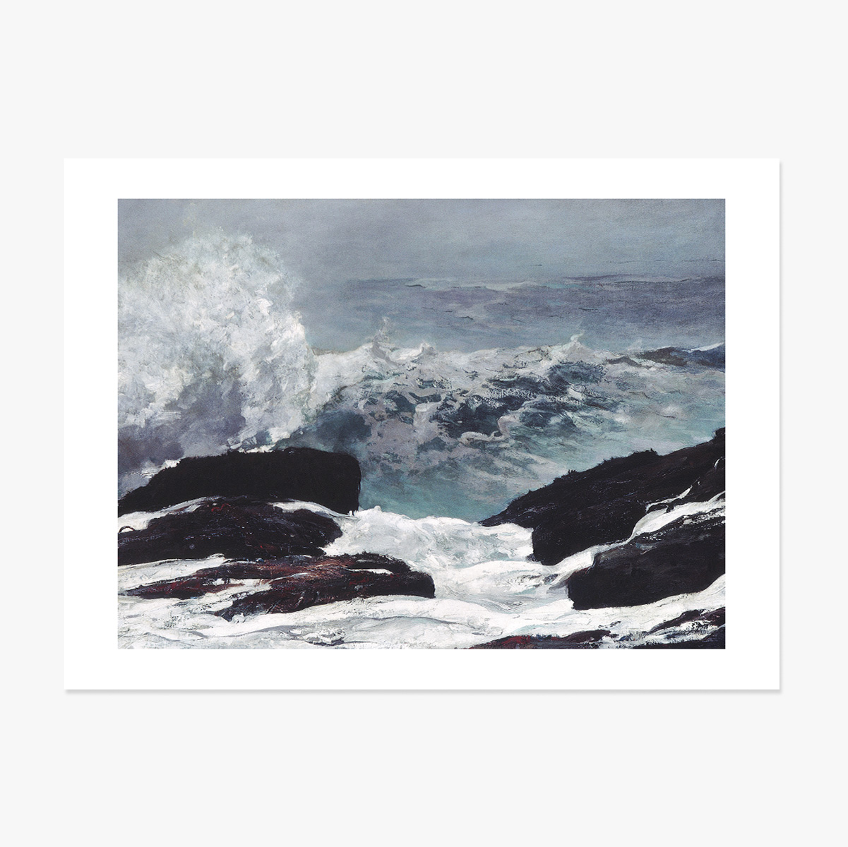 Plakát na šířku – Winslow Homer – Northeaster 1895
