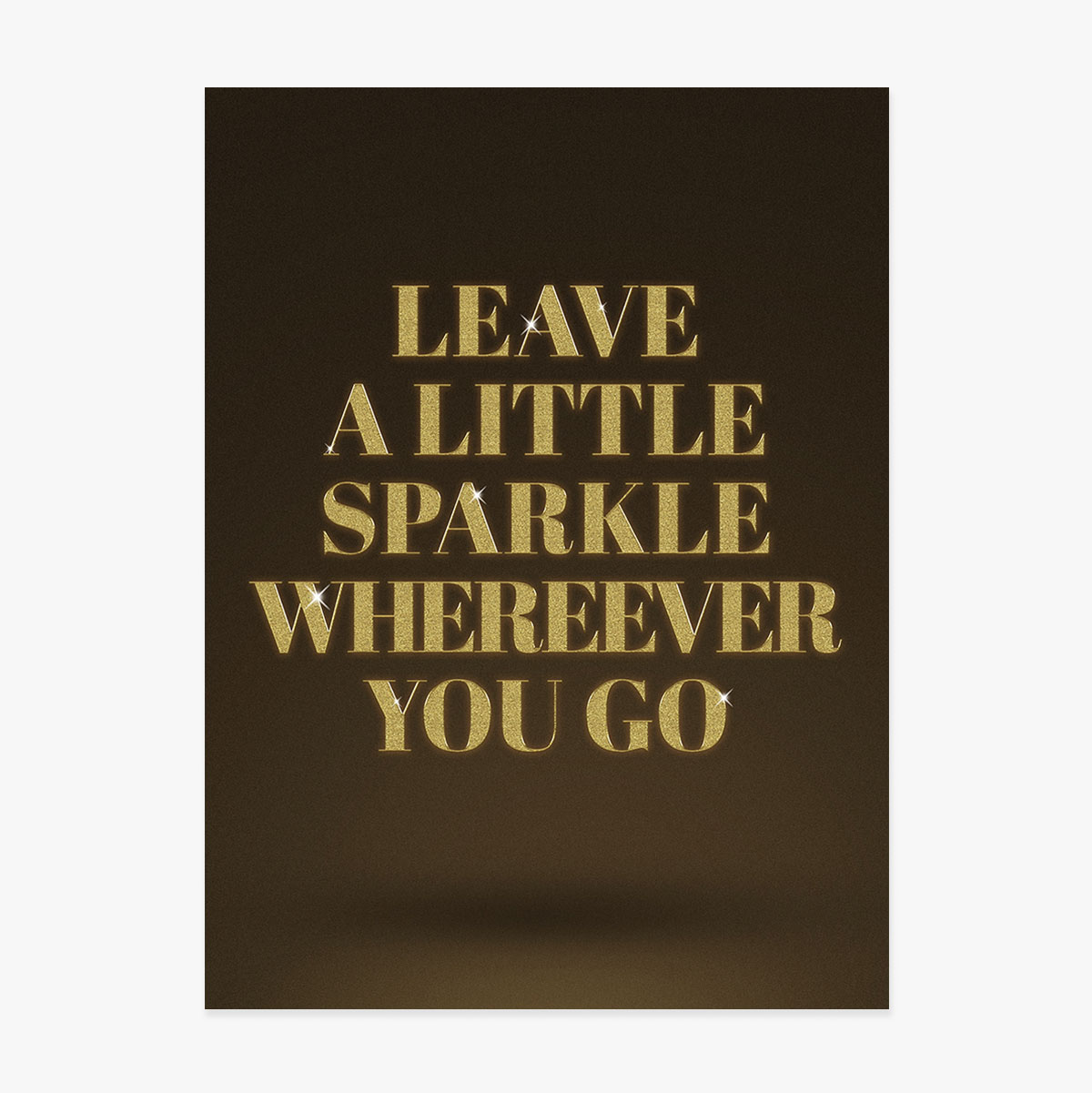 Plakát „Leave a spark“