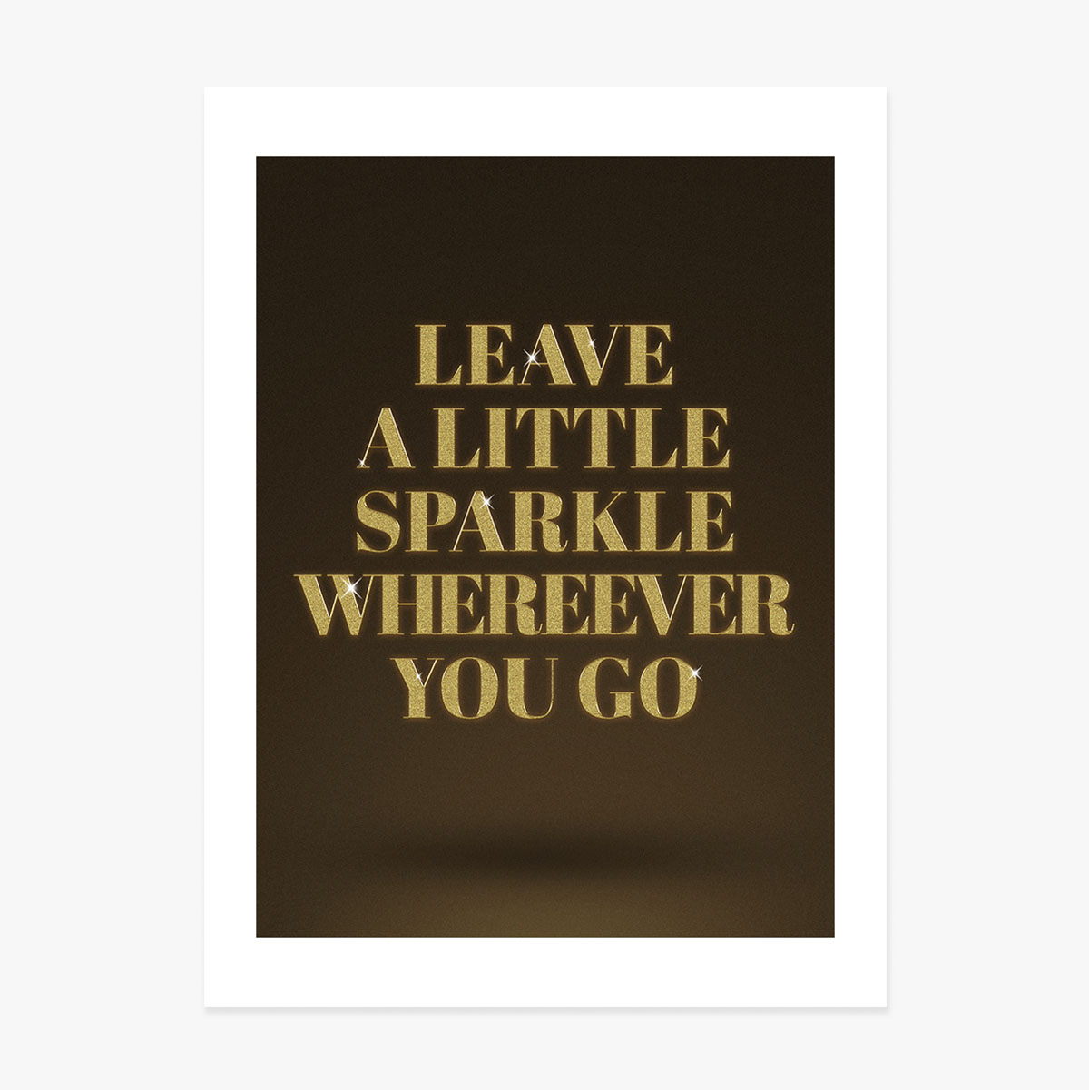 Plakát „Leave a spark“