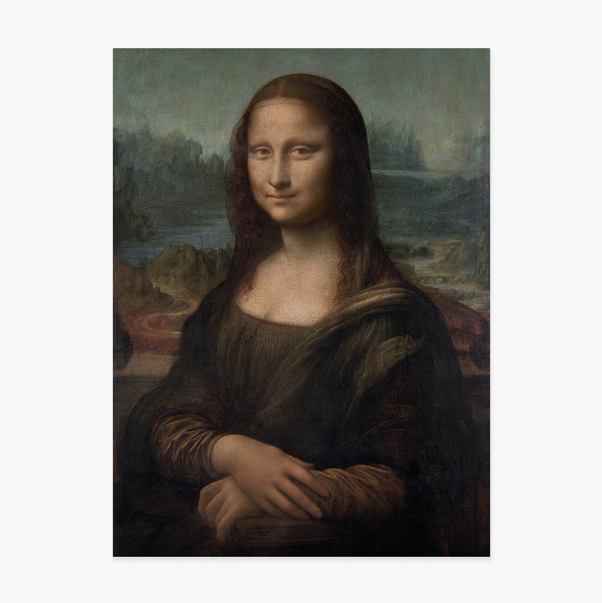 Plakát Leonardo da Vinci, Mona Lisa del Giocondo, 1506