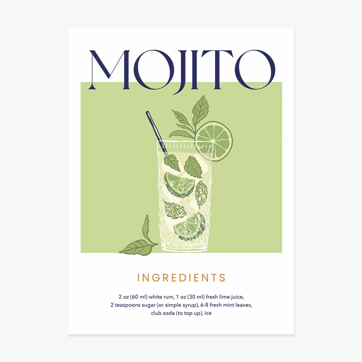 Plakát Mojito