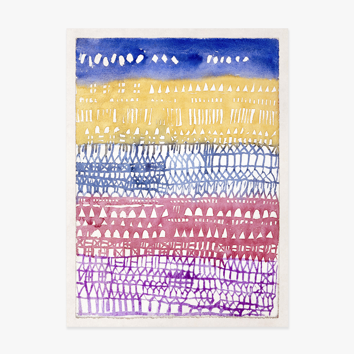 Poster Paul Klee, Old City 1928