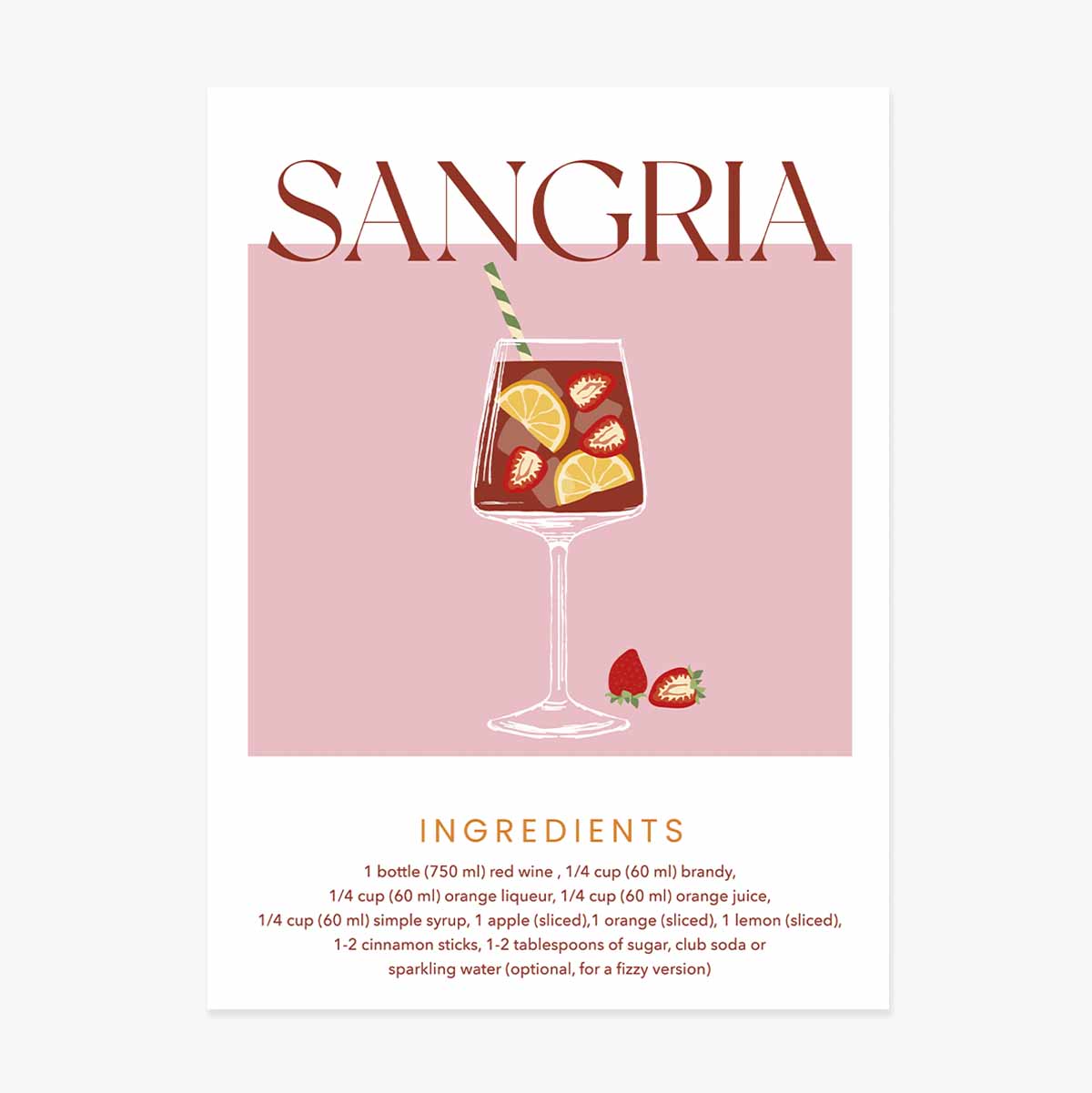 Plakát Sangria