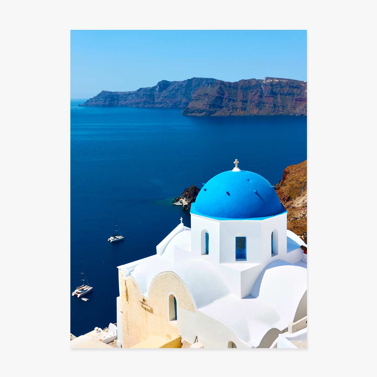 Santorini Poster